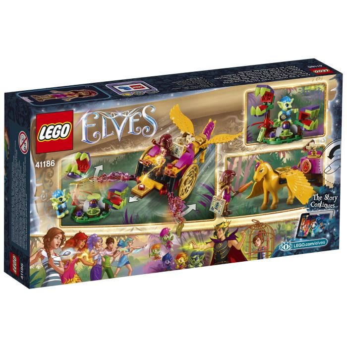 Lego® Elves 41186 L'Évasion D'azari De La Foret Des Gobelins