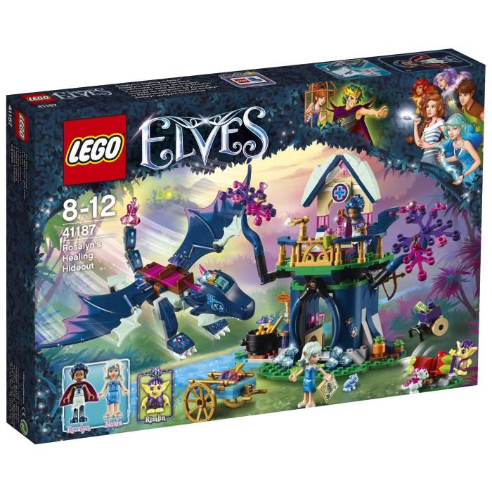 Lego Elves Linfirmerie Cachee De Rosalyn 41187