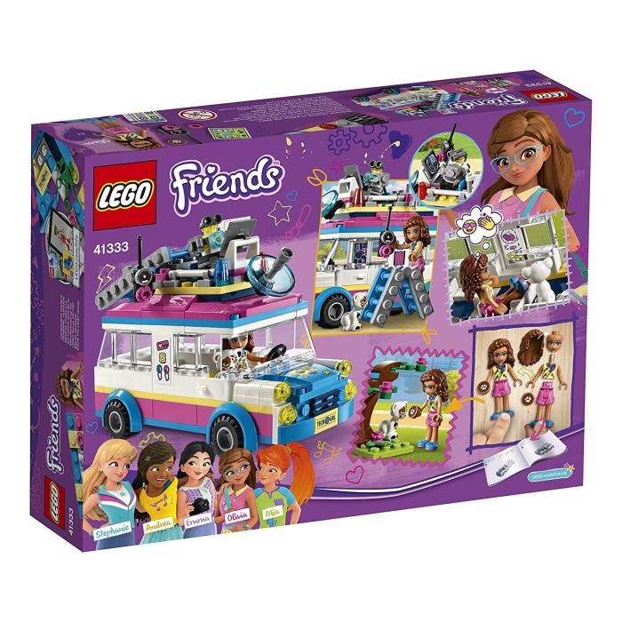 Lego Friends : Le Vehicule De Mission D'olivia (41333)