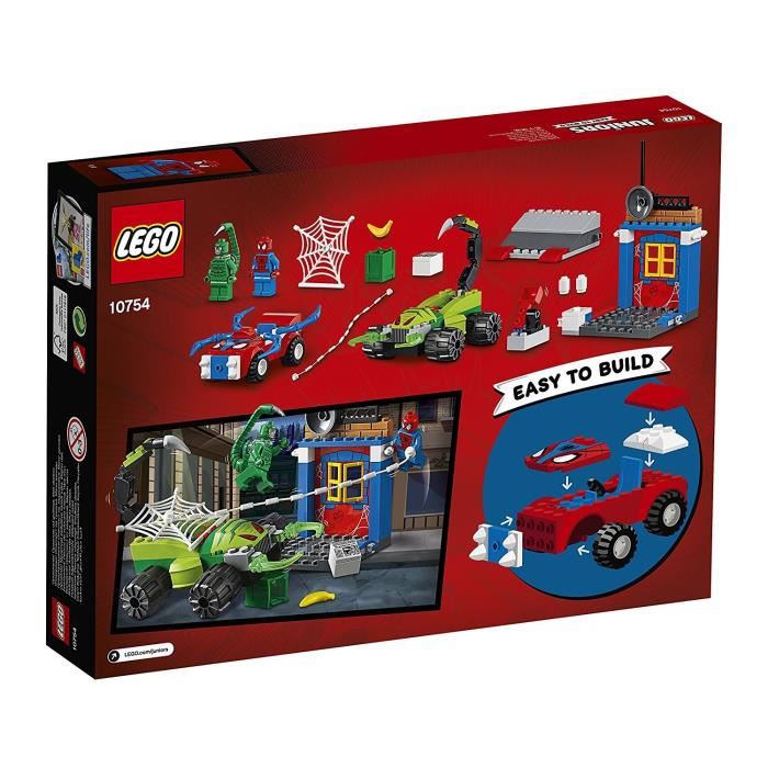 Lego Juniors Spider Man Contre Scorpion 10754