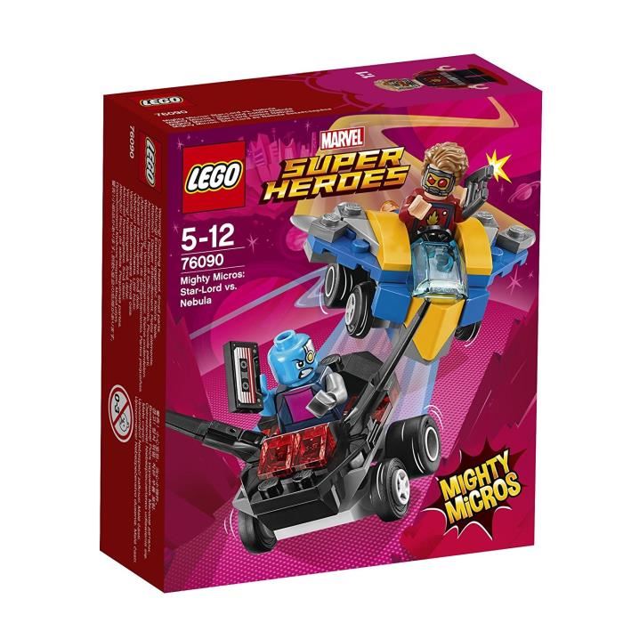 Lego® Marvel Super Heroes 76090 Mighty Micros : Star-lord Contre Nebula