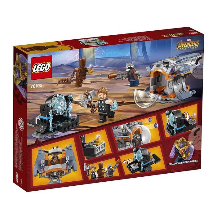 Lego® Marvel Super Heroes 76102 À La Recherche Du Marteau De Thor