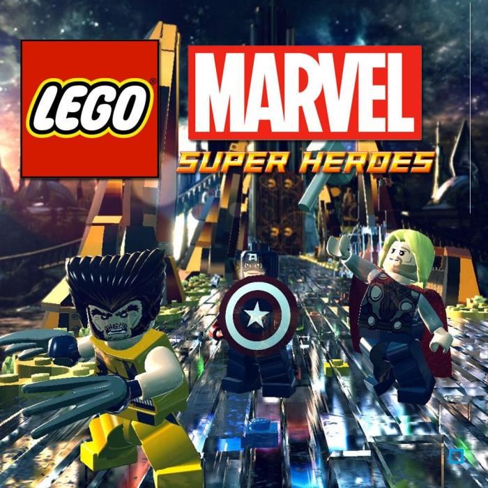Jeu Ps4 Lego Marvel Super Heroes Ps4