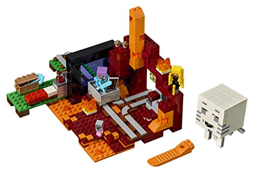 Lego Minecraft Le Portail Du Nether 21143