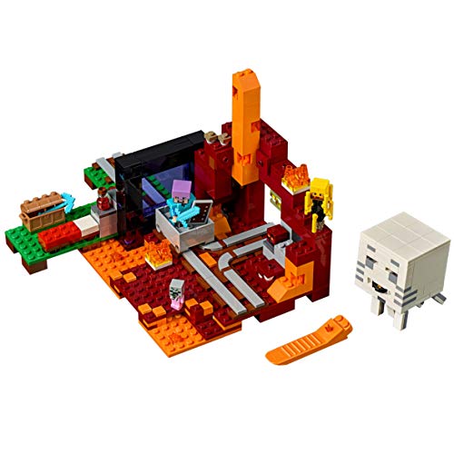 Lego Minecraft Le Portail Du Nether 21143