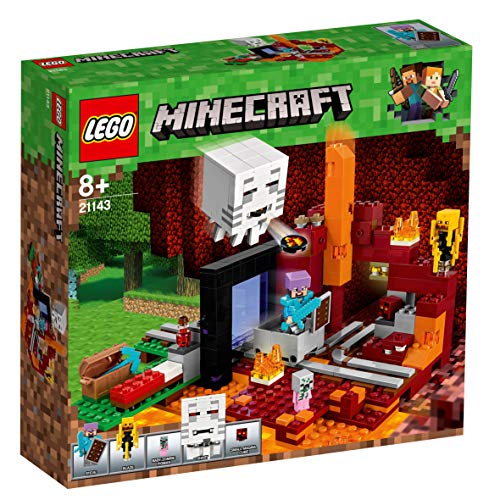 Lego Minecraft Le Portail Du Nether 21143