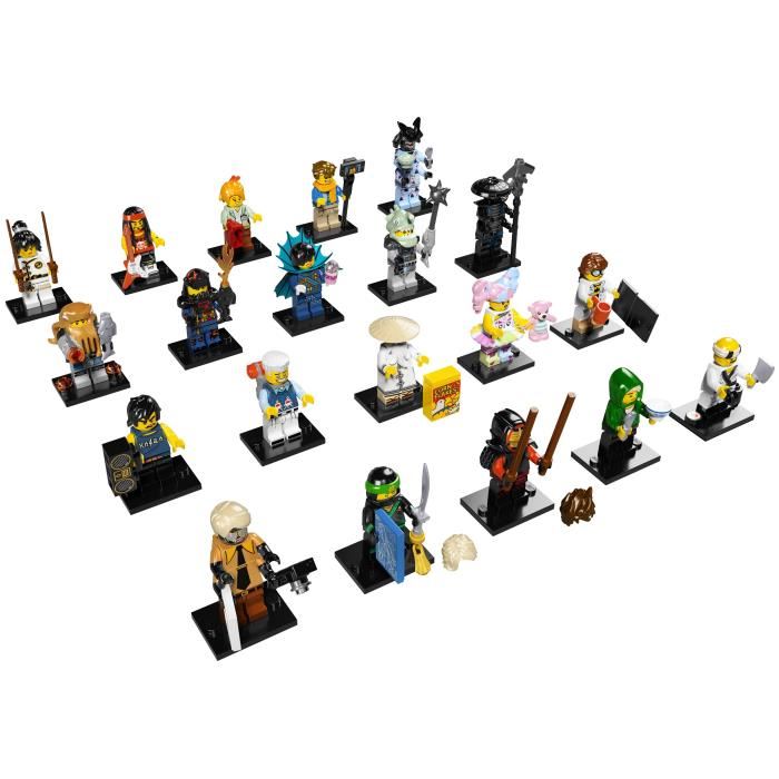 Lego® Minifigures 71019 Serie Ninjago Movie - Garcon Et Fille - A Partir De 5 Ans - Livre A L'unite