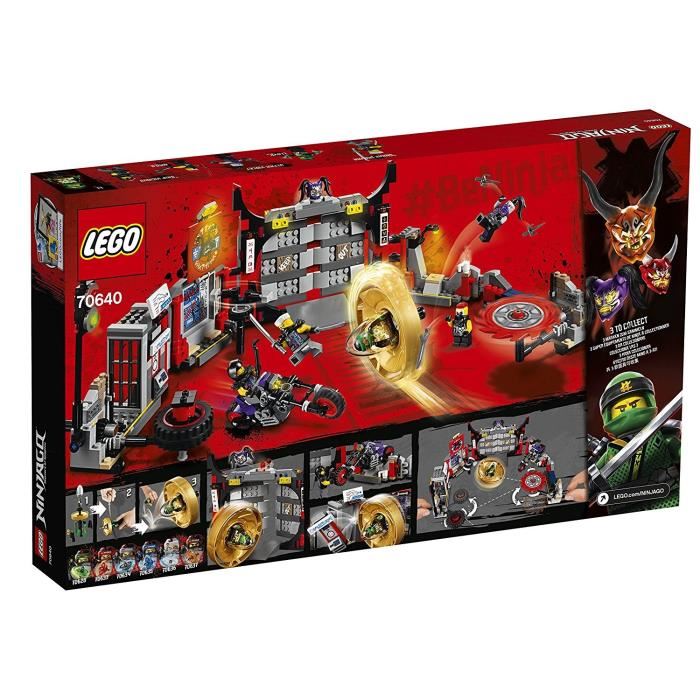 Lego® Ninjago® 70640 Le Qg Du Gang Des Fils De Garmadon - Jeu De Construction