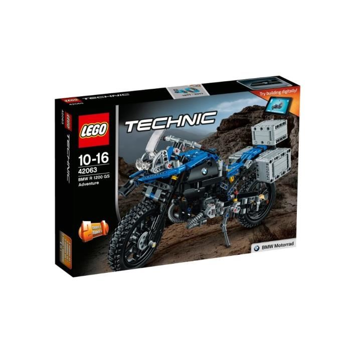 Lego - 42063 - Bmw R 1200 Gs Adventure