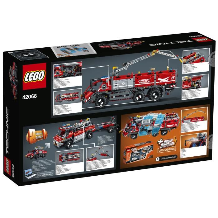 Lego® Technic 42068 Le Vehicule De Secours De Laeroport