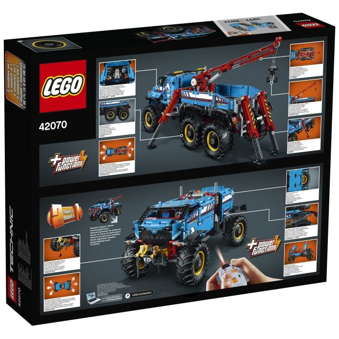 Lego® Technic 42070 La Depanneuse Tout-terrain 6x6