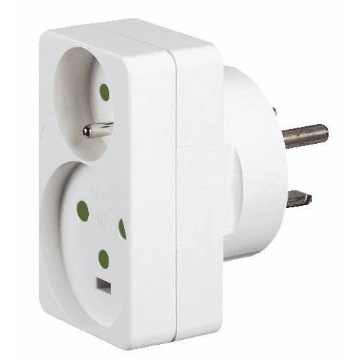 Legrand Adaptateur 2pt Branchement Fiche 16a