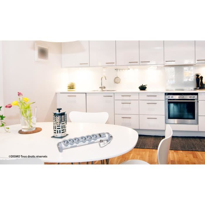 Legrand Bloc Multiprise Confort Mobile Avec Interrupteur A Voyant 6x2 P+t A Raccorder