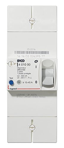 Disjoncteur d'abonne instantane 15/45A LEGRAND