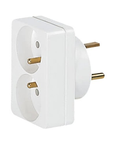 Legrand Adaptateur 2p+t 2 Fiches 16a Sur Socle 20a