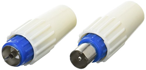 Fiche Tv Coaxiale Legrand Lot De 2 Male Et Femelle O952 Mm Pour Antenne Et Television