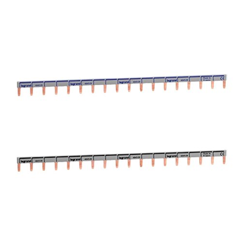 Legrand Peigne alimentation HX³ universel phase + neutre 18 modules Legrand 404928