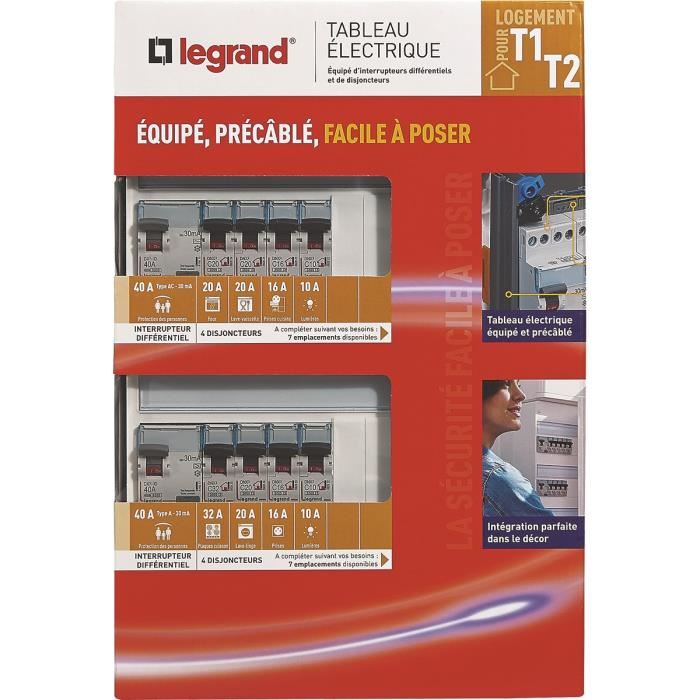 Legrand - Tableau Électrique Pre-equi .....