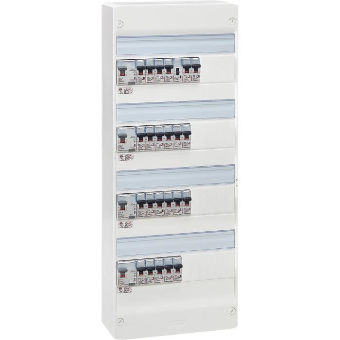 Legrand Tableau Electrique Equipe Precable Evolue Special Pour Logement T6