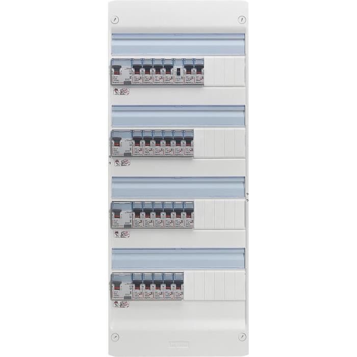 Legrand Tableau Electrique Equipe Precable Evolue Special Pour Logement T6