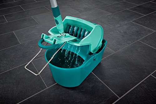 Seau Essoreur Leifheit Profi Compact 55080 Essore-housse De 8 L Compatible Avec Lave-sol Serpillere Leifheit Profi Xl Turquoise
