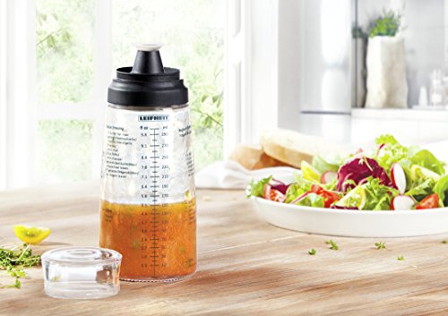 Leifheit Shaker Pour Assaisonnements 3195 Leifheit Shaker Vinaigrette Gradue De 300 Ml Avec Bec Verseur Anti-goutte  Ideal Pour Le