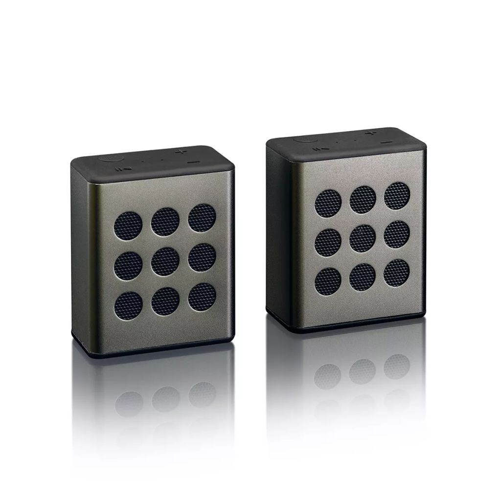 Lenco Enceinte Stereo Bluetooth 2 Pieces Btp-200 Noir
