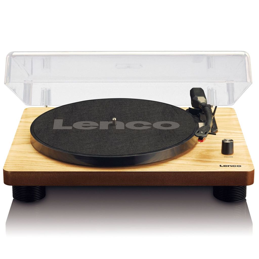 Lenco Platine Tourne-disque electrique avec cable USB Plastique LS-50 Marron
