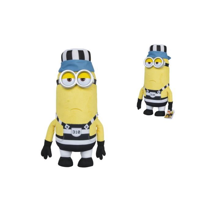 Disney Les Minions Peluche Tim Prisonnier 36cm