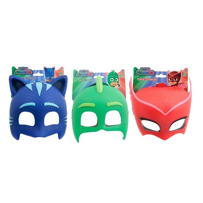 Masque En Plastique Moule Gluglu Pyjamasques Enfant 4 A 6 Ans