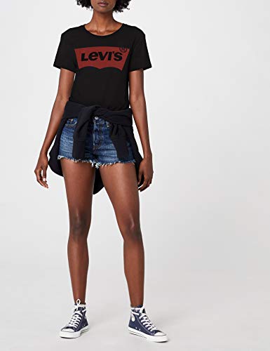 Levis The Perfect Tee Large Batwing Blac...