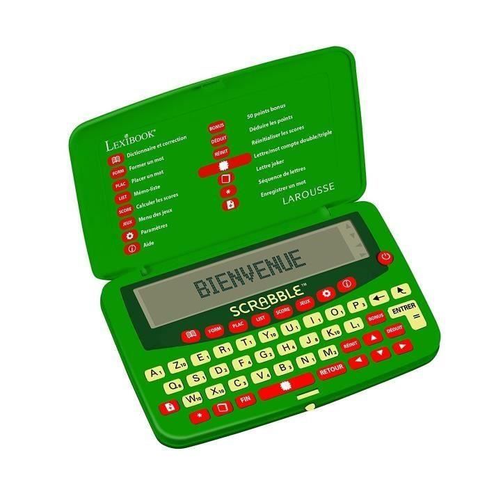 Scrabble Dictionnaire Electronique Officiel Lexibook