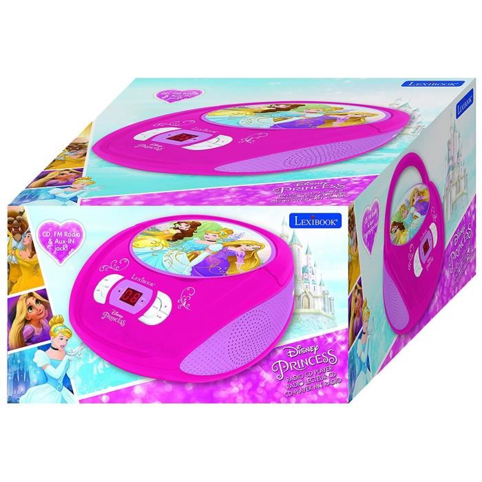 Disney Princesses Lecteur Cd Enfant Lexibook