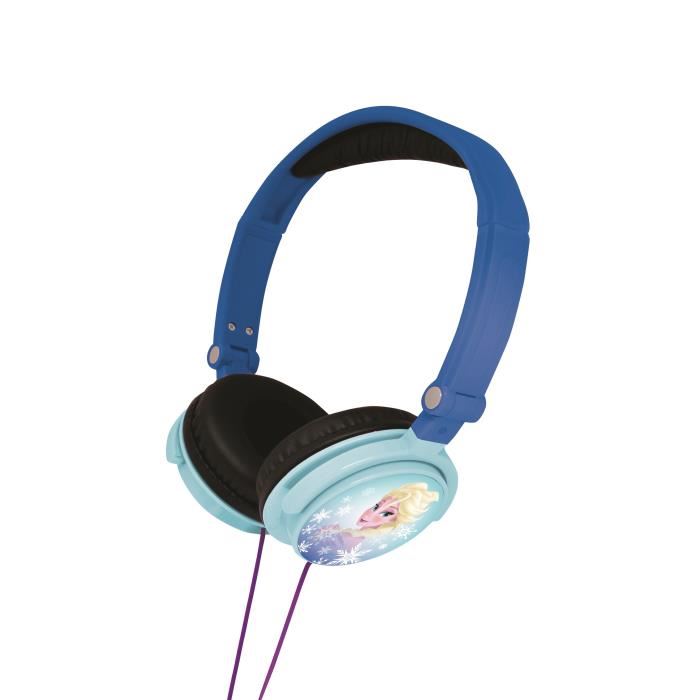 La Reine Des Neiges Casque Stereo Enfant Lexibook - Pliable Et Ajustable