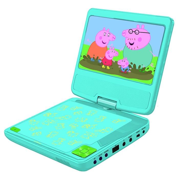 Lexibook Lecteur Dvd Portable Peppa Pig