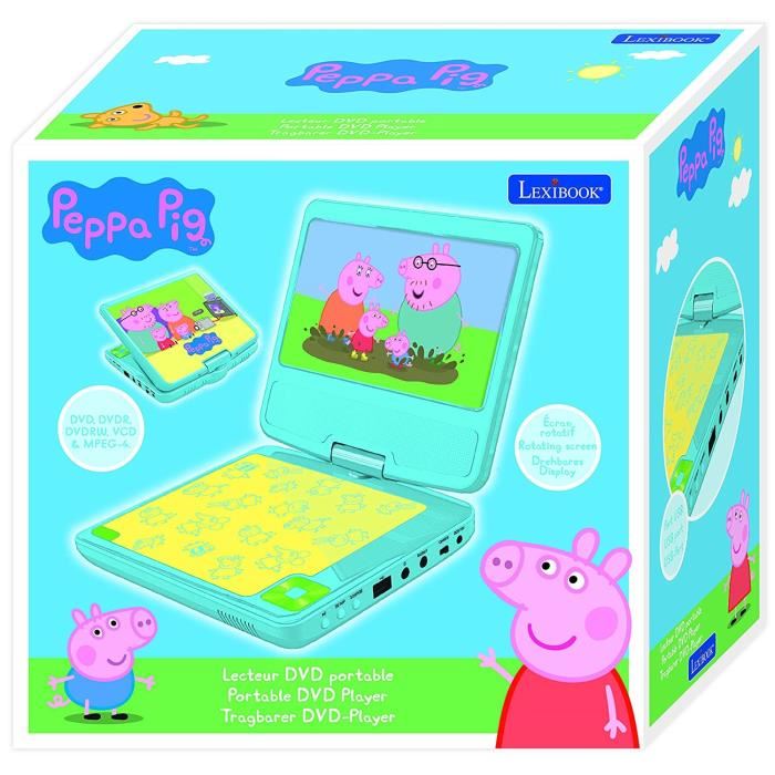 Lexibook Lecteur Dvd Portable Peppa Pig,...