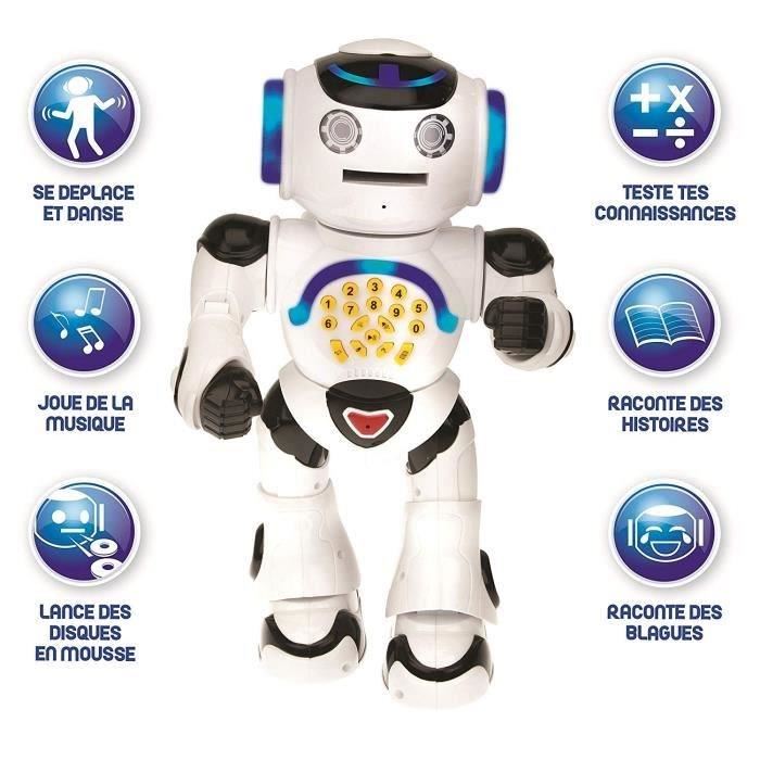 Powerman® Mon Premier Robot Ludo Educatif Francais Sons Et Lumieres Lexibook