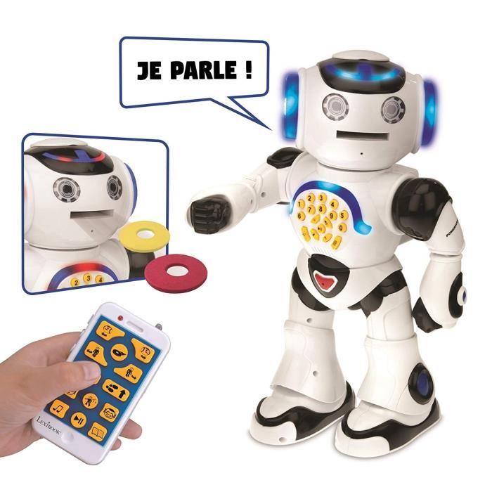 Powerman® Mon Premier Robot Ludo Educatif Francais Sons Et Lumieres Lexibook