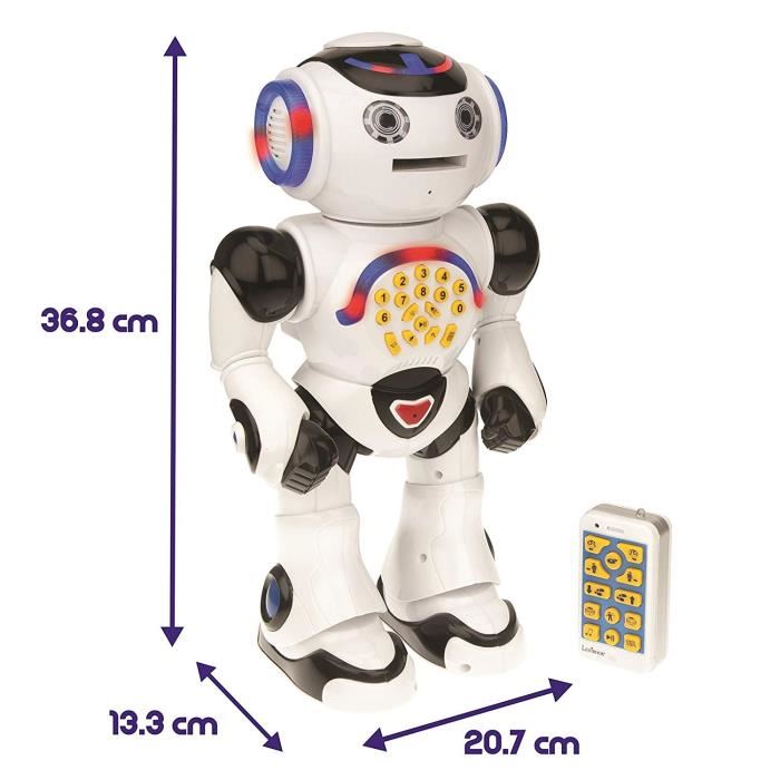 Powerman® Mon Premier Robot Ludo Educatif Francais Sons Et Lumieres Lexibook