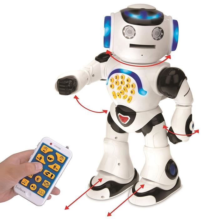 Powerman® Mon Premier Robot Ludo Educatif Francais Sons Et Lumieres Lexibook