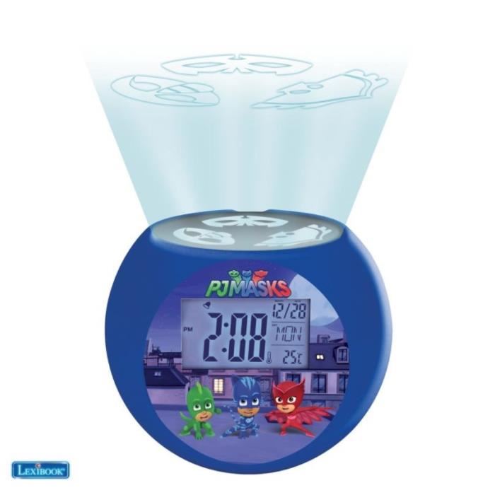 Lexibook - Radio Reveil Projecteur Pyjamasques