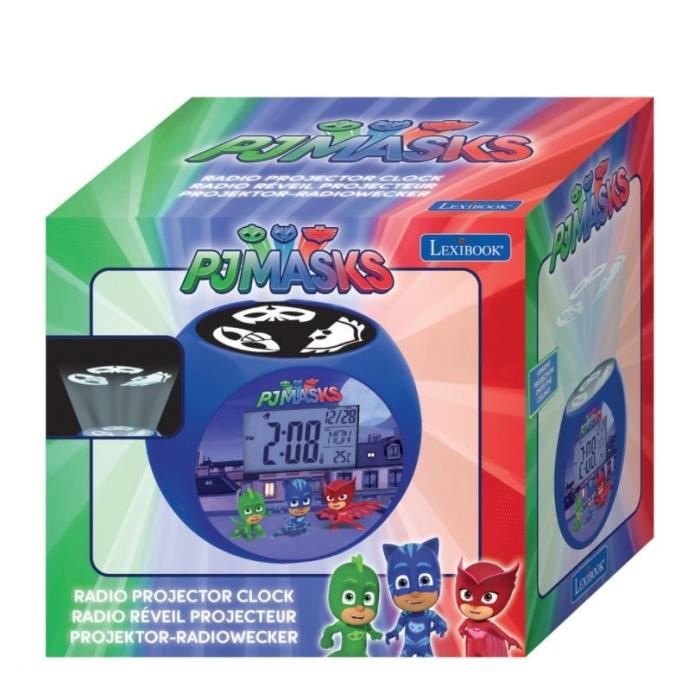Lexibook - Radio Reveil Projecteur Pyjamasques