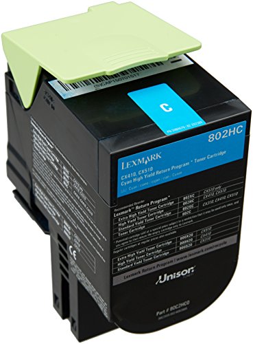 Lexmark 80C2HC0 Cartouche de Toner Laser...