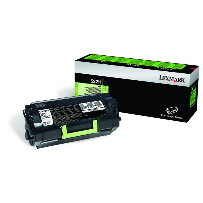Lexmark D'origine Lexmark 522X / 52D2X00 toner noir, 45 000 pages, 1,08 centimes par page - remplace Lexmark 522X / 52D2X00 toner