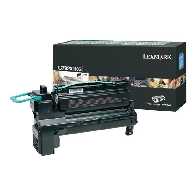 Lexmark C792x1kg - Noir - Toner - Tres Grande Capacite