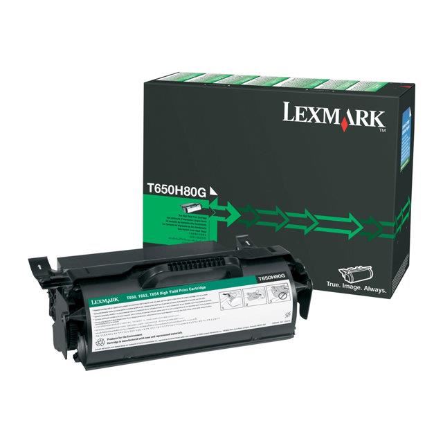 Lexmark T650h11e - Noir - Toner - Grande Capacite Noir