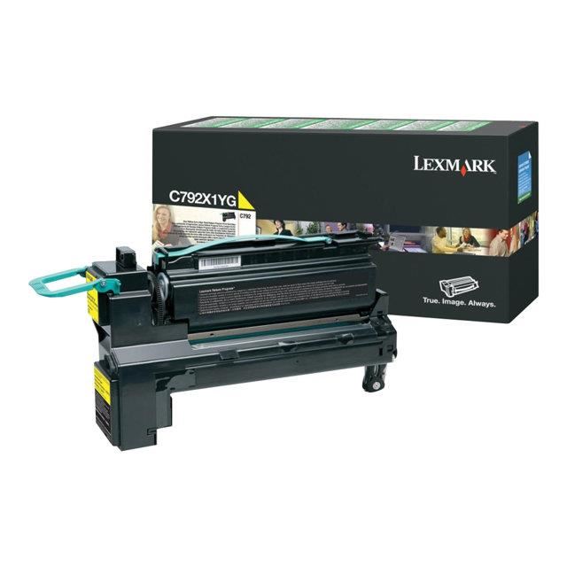 Lexmark Toner C792 20000 Pages Jaune