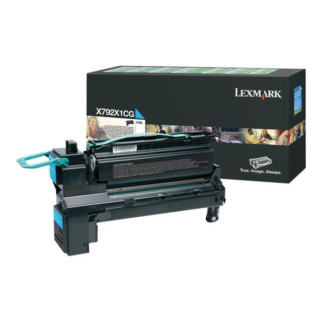 Lexmark X792x1cg - Cyan - Toner - Tres Grande Capacite