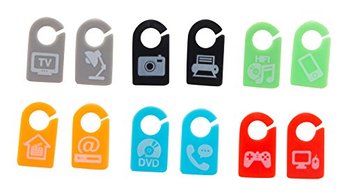 Lot de 12 reperes-cable