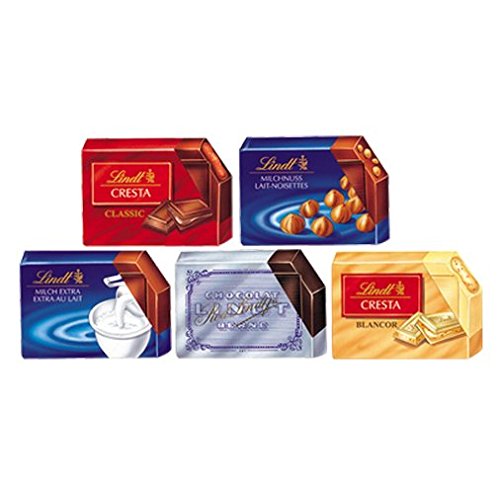 LINDT Chocolats Suisses assortis Napolitain - 500 g